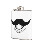 Mustache Smile Heupfles (Links)