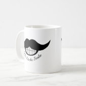 Mustache Smile Koffiemok (Voorkant links)
