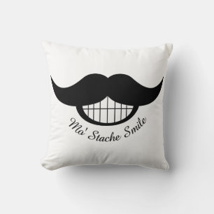 Mustache Smile Kussen