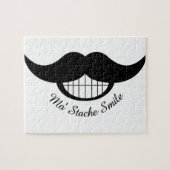 Mustache Smile Legpuzzel (Horizontaal)
