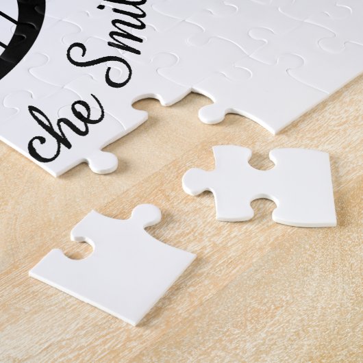 Mustache Smile Legpuzzel (Zijkant)