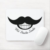 Mustache Smile Muismat (Met muis)