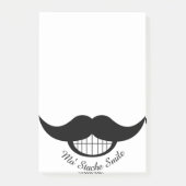 Mustache Smile Post-it® Notes (Voorkant)