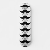 Mustache Smile Skateboard (Voorkant)