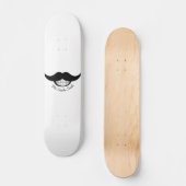 Mustache Smile Skateboard (Voorkant)