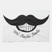 Mustache Smile Theedoek (Horizontaal)