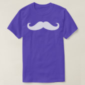 Mustache Soft Mustache Shaved Facial Classic TShir T-shirt (Design voorkant)