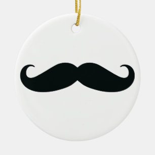 Mustache Stache Keramisch Ornament