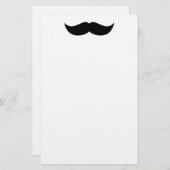 Mustache Stationery Briefpapier (Voorkant / Achterkant)