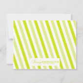 Mustache Stationery Notitiekaartje (Achterkant)