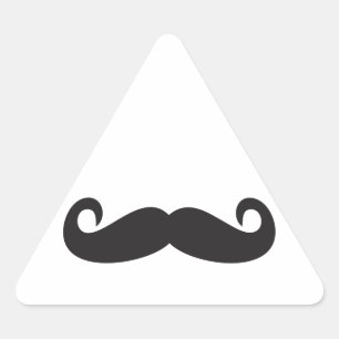 Mustache Sticker
