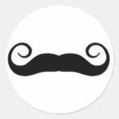 Mustache Sticker (Voorkant)