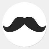 Mustache Sticker (Voorkant)