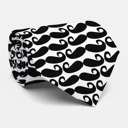 Mustache Stropdas (Opgerold)