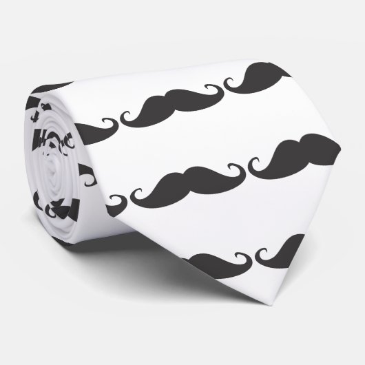 Mustache Stropdas (Opgerold)
