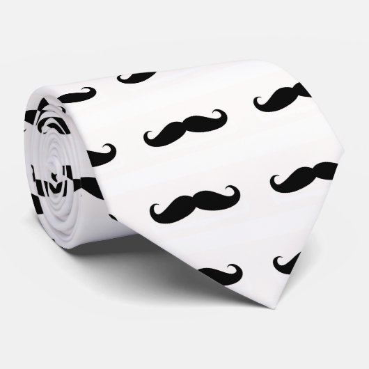 Mustache Stropdas (Opgerold)