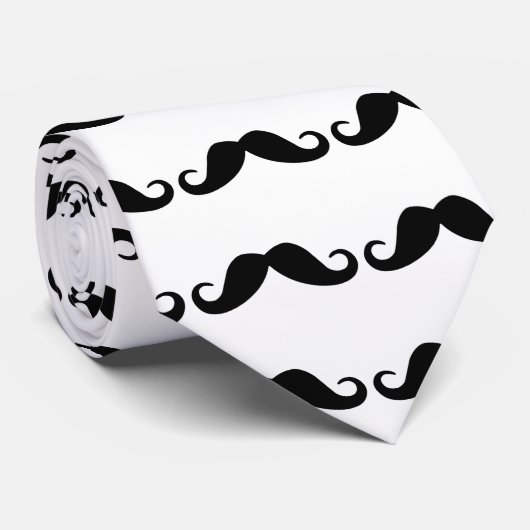 Mustache Stropdas (Opgerold)