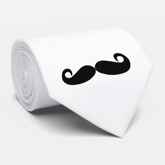 Mustache Stropdas (Opgerold)