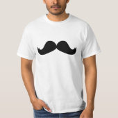 Mustache T-shirt (Voorkant)