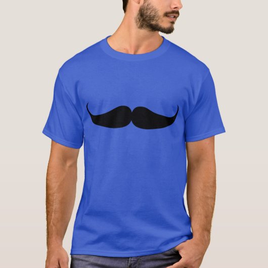 Mustache T-shirt (Voorkant)