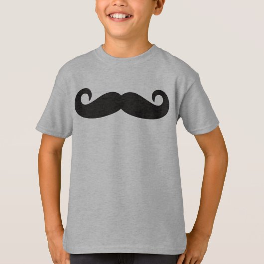 Mustache T-shirt (Voorkant)