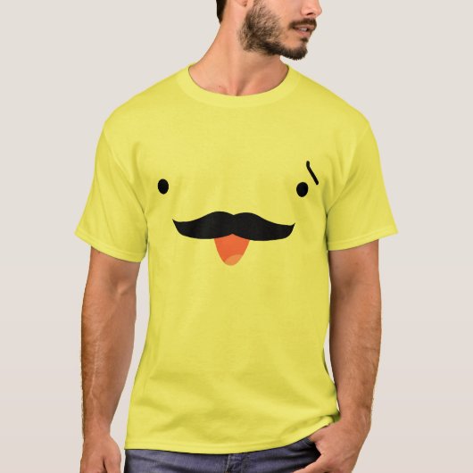 Mustache T-shirt (Voorkant)