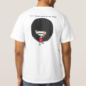 Mustache T-shirt (Achterkant)