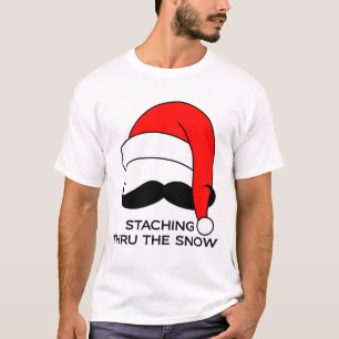 Mustache T-shirts - Sneeuwen