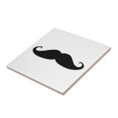 Mustache-tegel! Tegeltje (Zijkant)