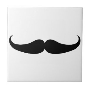 Mustache Tegeltje