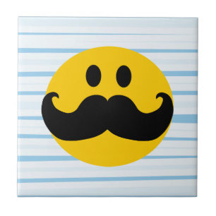 Mustache Tegeltje