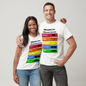 Mustache Threats T-shirt (Unisex)