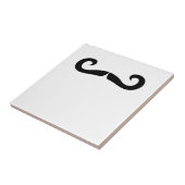 Mustache Tile Tegeltje (Zijkant)