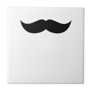 Mustache Tile Tegeltje