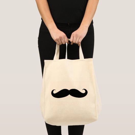 Mustache Tote Bag (Voorkant (product))