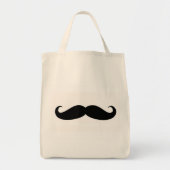 Mustache Tote Bag (Voorkant)