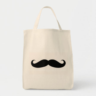 Mustache Tote Bag