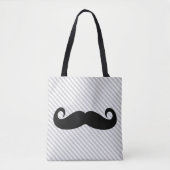 Mustache Tote Bag (Voorkant)