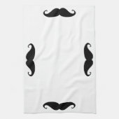 Mustache Towel. Theedoek (Verticaal)