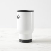 Mustache Travel Mug (voor rechten) Reisbeker (Center)