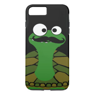 Mustache Turtle iPhone 8/7 Plus Hoesje