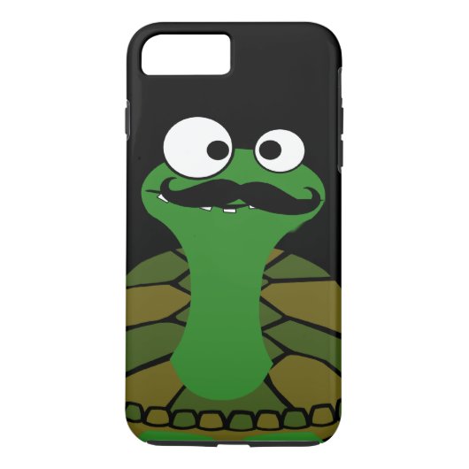 Mustache Turtle Case-Mate iPhone Case (Achterkant)