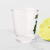 Mustache Turtle Living Shell Shot Glas (Links)
