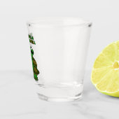 Mustache Turtle Living Shell Shot Glas (Rechts)