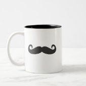 Mustache Tweekleurige Koffiemok (Links)