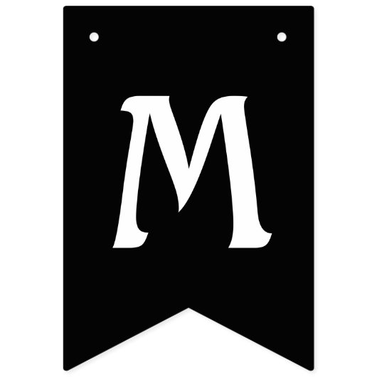 Mustache U A Q Vlaggetjes (Eerste vlag)