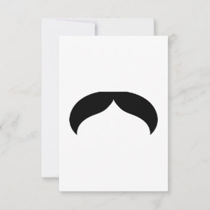 Mustache Uitnodiging