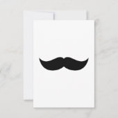 Mustache Uitnodiging (Voorkant)