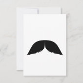 Mustache Uitnodiging (Voorkant)