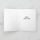 Mustache Vaderdag - Aangepaste fotokaart Kaart (Binnen)